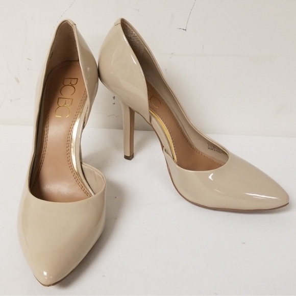 2Pairs! BUNDLE BCBG/Clear Pumps Size 7.5 - Picture 3 of 10